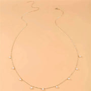 Dainty Pearl Drop Waist Chain