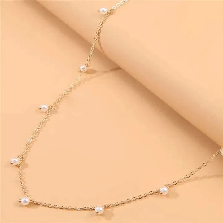 Dainty Pearl Drop Waist Chain