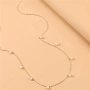 Dainty Pearl Drop Waist Chain