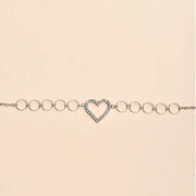 Crystal Heart Waist Chain