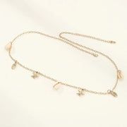 Sea Shell & Starfish Charm Beach Waist Chain