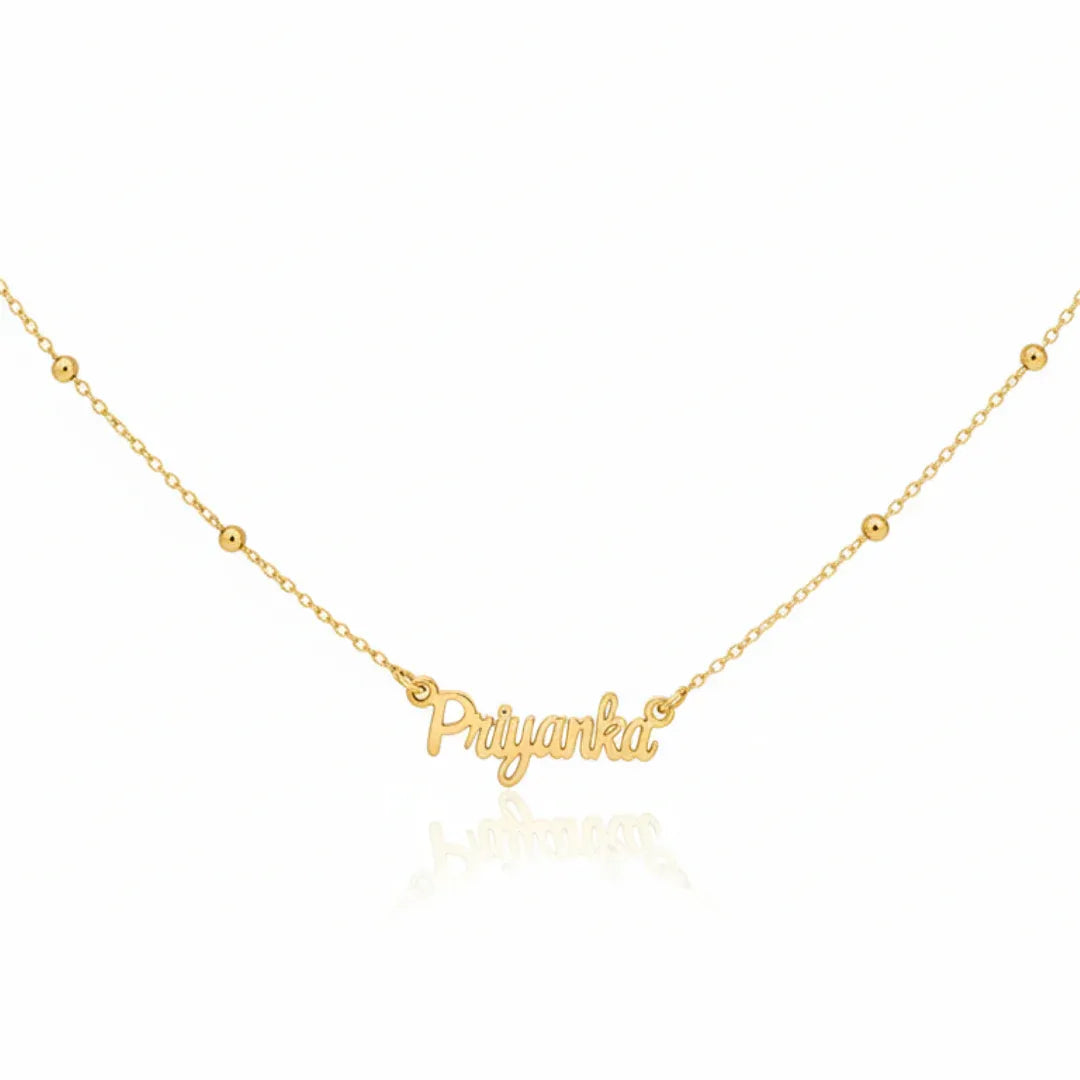 Signature Script Name Waist Chain