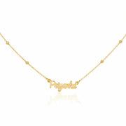 Signature Script Name Waist Chain