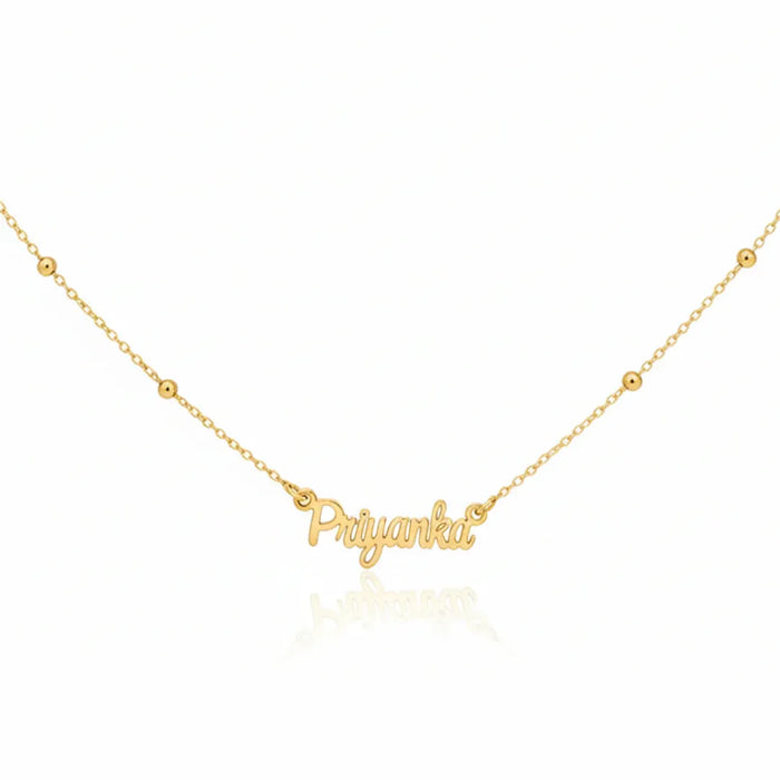 Signature Script Name Waist Chain