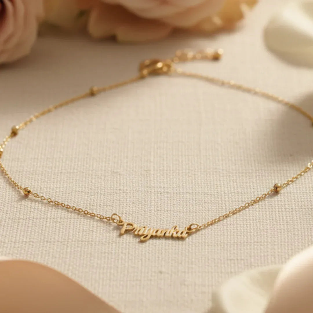Signature Script Name Waist Chain