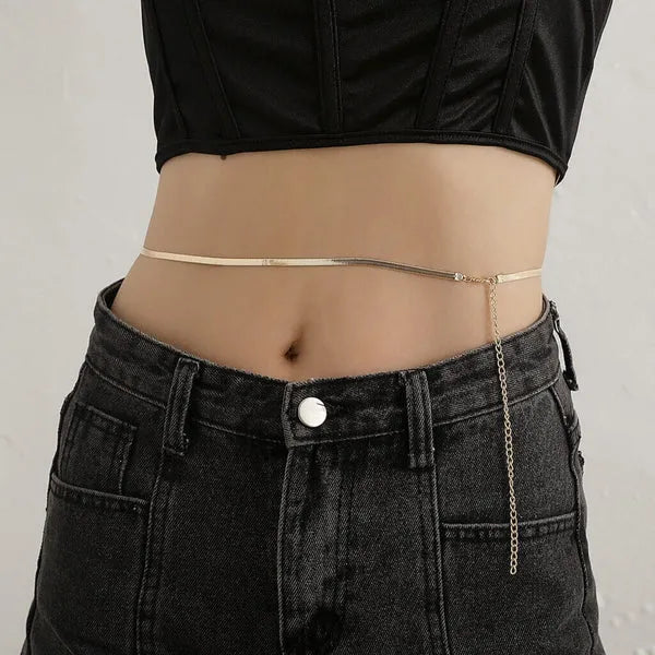 Stainless Steel Snake Belly Chain