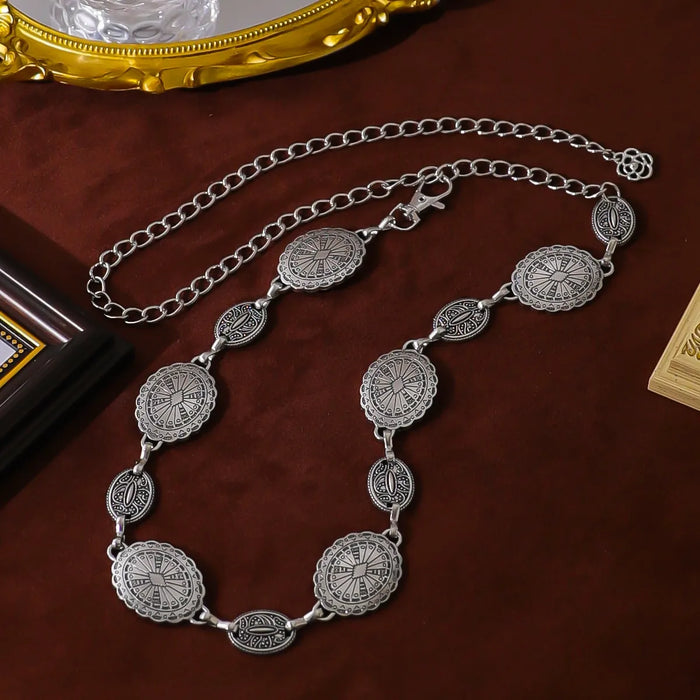 Vintage Medallion Waist Chain