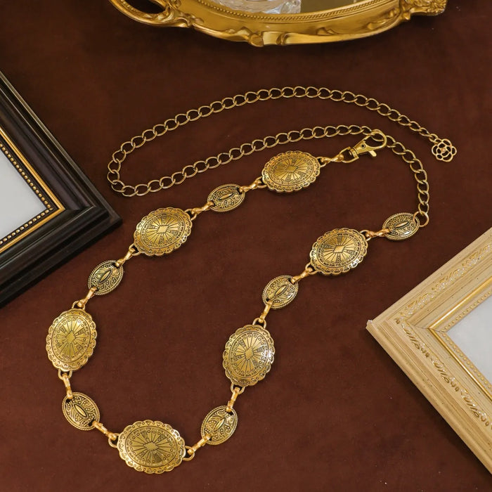 Vintage Medallion Waist Chain