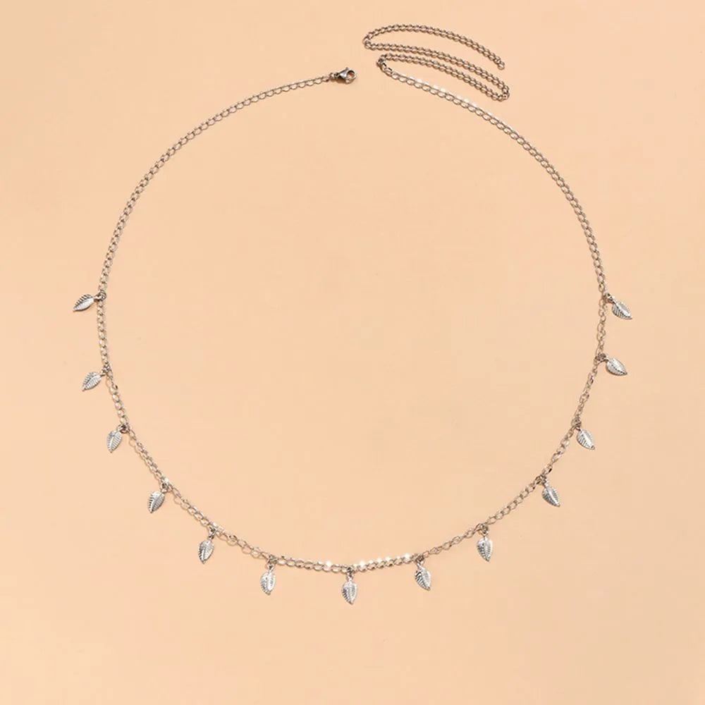 Leaf Charm Waist Chain