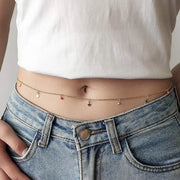 Dainty Gold Body & Belly Waist Chain