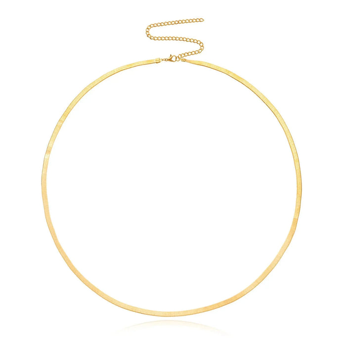 Stainless Steel Snake Belly Chain